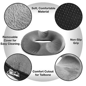 E850 <span class=keywords><strong>Coussin</strong></span> Donut coccyx Oreiller ODM OEM <span class=keywords><strong>Dos</strong></span> Coccyx Douleur <span class=keywords><strong>Grossesse</strong></span> Hémorroïdes <span class=keywords><strong>Coussin</strong></span> Médical Chirurgie Fesses - Product Image 3