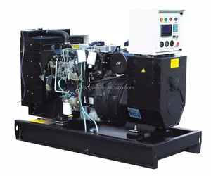 80kw 100kva hot koop OPEN frame diesel generator set aangedreven door lovol motor met fabriek prijs