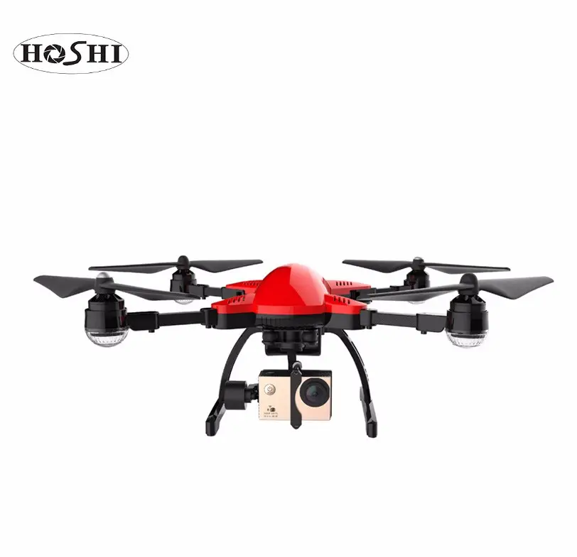 HOSHI FPV racing drone Simtoo Dragonfly 2 with 3-AXIS Gimbal 2.4G FPV real time transmitter follow me drone GPS watch