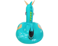 Flotteur de piscine en PVC personnalisé pour adultes - Radeau flottant gonflable et île en forme de dragon 175x90x110cm