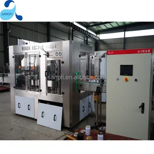 Economy Linear Type Beer Can Bottling Line /Filling Machine