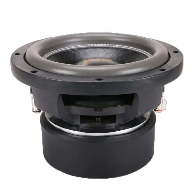 Mobil Subwoofer Kompetisi dengan 300 Oz Magnet Motor 2000 W RMS Didukung SPL Subwoofer Mobil 10 Inch