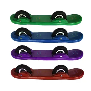 Factory Price Colored Plastic Deck Rubber Tire Longboard Sand Lawn Mountain 2 Wheel Skateboard