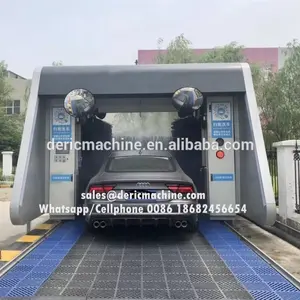 Tunnel de brosse Équipement De Lavage De Voiture En Chine avec 7/ 9/ 12 pinceaux