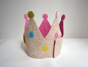 Corona di buon <span class=keywords><strong>compleanno</strong></span> carina con corona di feltro di età sostituibile per la festa di <span class=keywords><strong>compleanno</strong></span> dei bambini - Product Image 3