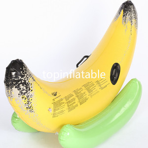 Offres Spéciales été plage banane piscine flotteurs gonflable banane piscine bateau flottant pour l'eau jouer loisirs - Product Image 2