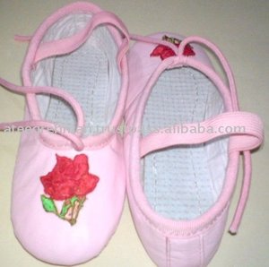 Zapatos de BALLET de cuero de cabra, calzado de baile para entrenamiento - Product Image 2