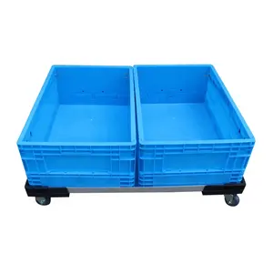 QS de aluminio <span class=keywords><strong>Dolly</strong></span> para el manejo de la casa de plástico en movimiento carrito de logística de transporte pesado Pp mudanza <span class=keywords><strong>Dolly</strong></span> - Product Image 1
