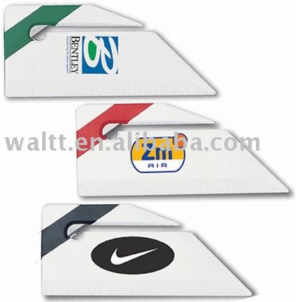 Пластиковый конверт с открывалкой для букв