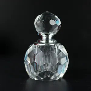 女性のパーソナルケアツールのためのベストセラーの小型ミニクリスタル香水瓶エッセンシャルオイルボトル
