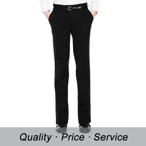 Pantalons de <span class=keywords><strong>costume</strong></span> noirs pour garçons, grands enfants, école primaire, pantalons britanniques, costumes, pantalons printemps automne pour adolescents - Product Image 5