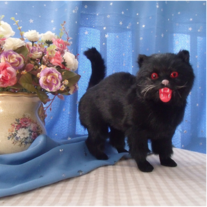 Personalized Halloween plush cat miniature - Product Image 3