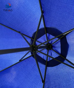 Sombrilla de acero para exteriores, sombrilla para <span class=keywords><strong>Patio</strong></span>, playa, mercado, jardín - Product Image 4