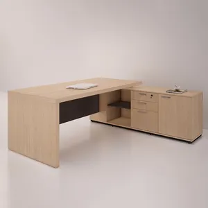 面板木制办公桌现代行政/经理办公桌
