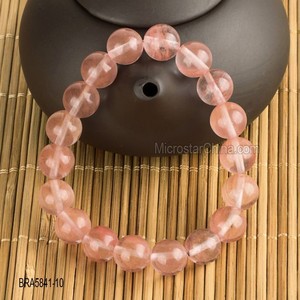 10 mm gros Hot vente Top qualité Bracelet extensible naturel <span class=keywords><strong>grenat</strong></span> pierre Bracelet - Product Image 4