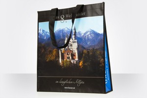 100% QC CMYK In Ấn 120G <span class=keywords><strong>Laminated</strong></span> <span class=keywords><strong>PP</strong></span> Không Dệt Túi Mua Sắm - Product Image 2