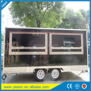 Venta superior coche comida rápida expendedora Vans perro caliente móvil caravana restaurante en venta - Product Image 5