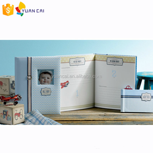 <span class=keywords><strong>Livre</strong></span> de souvenirs de <span class=keywords><strong>bébé</strong></span> avec impression personnalisée, <span class=keywords><strong>livre</strong></span> avec album <span class=keywords><strong>photo</strong></span> et couverture en lin - Product Image 5