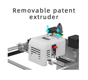 เครื่องพิมพ์สามมิติ COBEES III KLF003 ประกอบเสร็จสมบูรณ์ 100% โครงสร้าง H-Bot ความแม่นยำสูง ใช้งานง่าย ระบบ FDM ได้รับการรับรองมาตรฐาน CE แบบ Flatbed สำหรับการศึกษา - Product Image 4