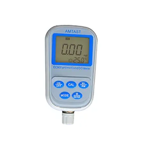 Alat Pengukur Profesional EC900 8 IN 1 PH/Konduktivitas MV/DO Meter