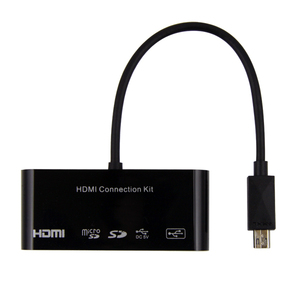 2016 haute qualité adaptateur HDTV et OTG lecteur de carte H DMI kit de connexion pour <span class=keywords><strong>samsung</strong></span> - Product Image 5