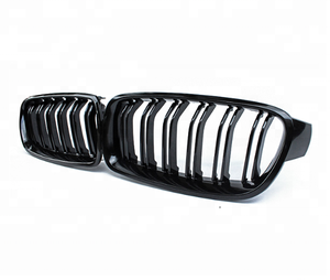 Calandre de voiture avant noire brillante ABS M3 double lamelles Style F30 pour bmw F31 325i <span class=keywords><strong>320i</strong></span> 328i 335i Grille de pare-chocs avant - Product Image 3