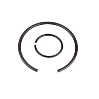 Round Wire Lock Snap Retaining Rings for Shafts and Holes 4mm to 50mm 65Mn Spring Steel Custom Service