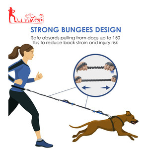 Accesorio de correa para mascotas para correr con manos libres de primera calidad para pasear perros y hacer ejercicio - Product Image 2