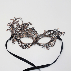Masques en dentelle noire Patch pour les yeux sexy Night Club Sexy Mask - Product Image 3