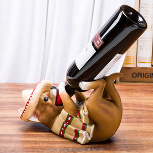 Porta Botellas de Vino Decorativo de Resina con Forma de Perro <span class=keywords><strong>Chihuahua</strong></span> - Product Image 2
