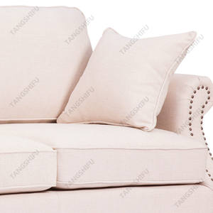 Alibaba — canapé en <span class=keywords><strong>lin</strong></span> <span class=keywords><strong>Beige</strong></span>, tissu au Design français, élégant et moderne, vente en gros, - Product Image 5