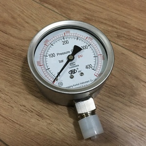 เครื่องวัดความดันสแตนเลสสำหรับวัดของเหลว/ก๊าซ - Product Image 2