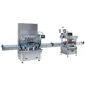 Automatic Shampoo Bottle Filling And Capping Machine for all kinds bottle filling 1000-6000 BPH