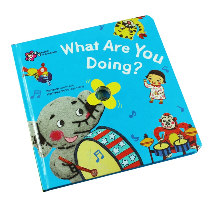 Производство экологически чистых цветных детских книг в твердой обложке