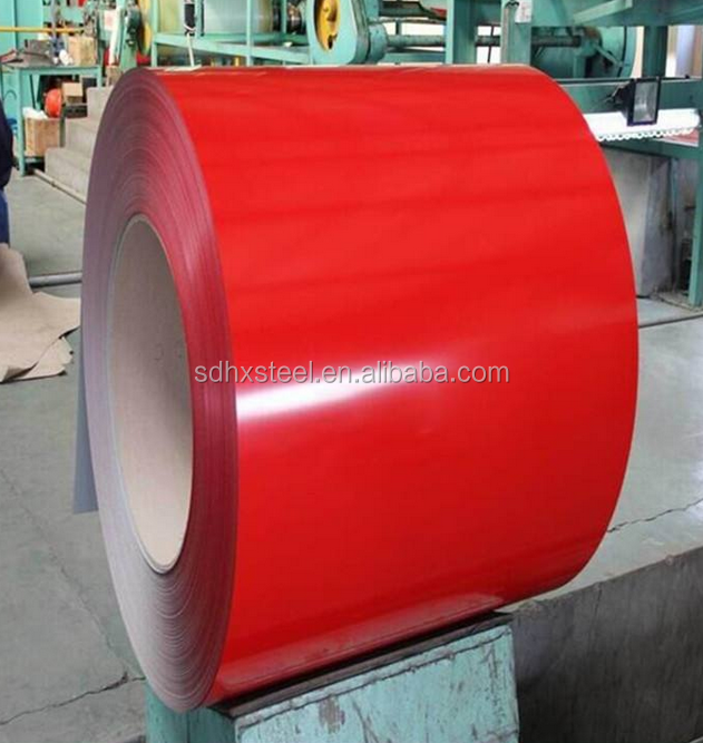Покрашенный стальной катушки z60g RAL6038 RAL3020 RAL3013/PPGI катушки для кровли