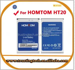 Homtom ht20 baterias homtom ht20 pro, baterias de celular 3500mah