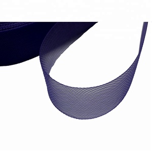 फ्लैट मोटी और कठिन गुणवत्ता <span class=keywords><strong>crinoline</strong></span> पॉलिएस्टर बाल चोटी - Product Image 4