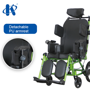 Sedia a rotelle emiplegica economica per bambini con seduta regolabile e schienale Kaiyang KY958-C-36 - Product Image 2