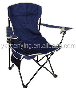 <strong>best</strong> <strong>sell</strong> 600D steel folding camping <strong>chair</strong> with armrest - Product Image 1