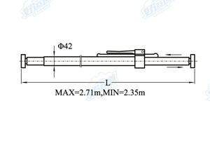 Khóa Nạp Cho Xe Tải, Thanh Điều Chỉnh Hàng Hóa 04202 - Product Image 4