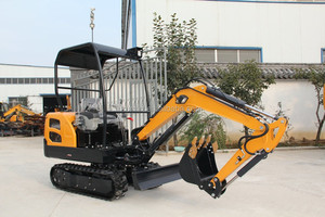 Mini-Baggerlader mit 1000 kg Kapazität, Raupenantrieb, mit CE-Zertifikat - Product Image 3