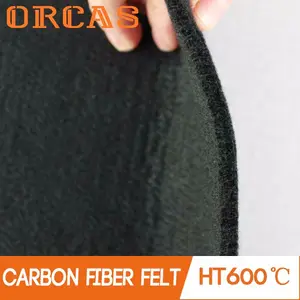 Vật Liệu Cách Nhiệt 1.5Mm Cho Lò Công Nghiệp Carbon Fiber Felt