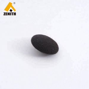 Bm10788 19mm <span class=keywords><strong>Shank</strong></span> nút tự vải màu đen bao phủ thân thiện với môi nút vải - Product Image 3