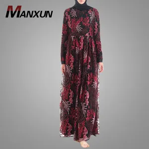 Arabische Dubai Abaya Kaftan Stijl Prom Dress Casual Moslim Mode Jurk Turkije Voor Dames Casual Groothandel Moderne Jubah Abaya
