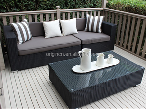 <span class=keywords><strong>Miami</strong></span> resort hotel uso largo exterior reclinables sofá, silla y mesa de café muebles de mimbre wintech - Product Image 1