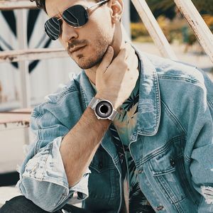 Orologio al Quarzo da Uomo SINOBI Fashion Concept, Impermeabile, Cinturino 20mm, Lancette in Acciaio Inossidabile, OEM/ODM S9800G, Ottimo Affare, Prezzo di Fabbrica - Product Image 6
