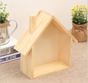Creatieve Muur Boek Kubus Woonkamer MDF Drijvende Display Plank