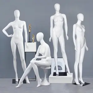 XINJI थोक फैशन देवियों पूर्ण शारीरिक समायोज्य भूत सफेद पुतला महिला के लिए बिक्री
