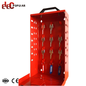 <strong>Portable</strong> Metal Group Safety Lockout Box Industry Electrical Carbon Steel Material Key Cylinder <strong>Locks</strong> - Product Image 6