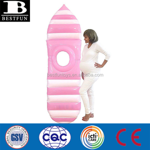 Colchón de aire de maternidad, almohada de maternidad, flotador de Surf, cama de piscina inflable, tumbona de natación para <span class=keywords><strong>embarazo</strong></span>, regalo para Baby Shower, novedad - Product Image 4